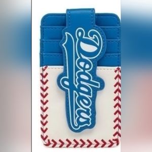 MLB Los Angeles Dodgers Seam Stitch Card Holder